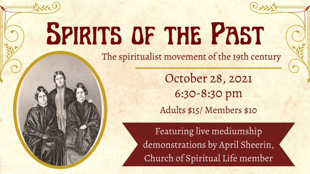 Spirits of the Past 10/28