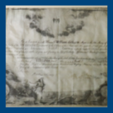 William Lithgow’s Society of the Cincinnati Membership Certificate 1789 Paper, ink